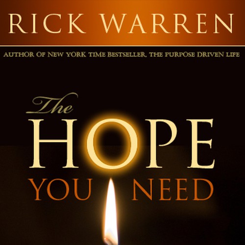 Design Rick Warren's New Book Cover Design por Endrias