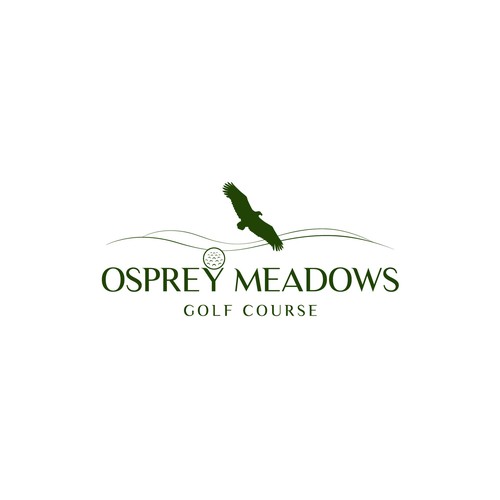 Golf Course Logo - Osprey Meadows Golf Course at Tamarack Design by Ricardo Garcia