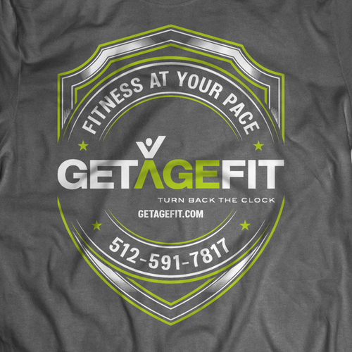 Design di Create Bold, Dynamic Design for Get Age Fit Concierge Studio Apparel di ^^ BlOODST@INS ^^