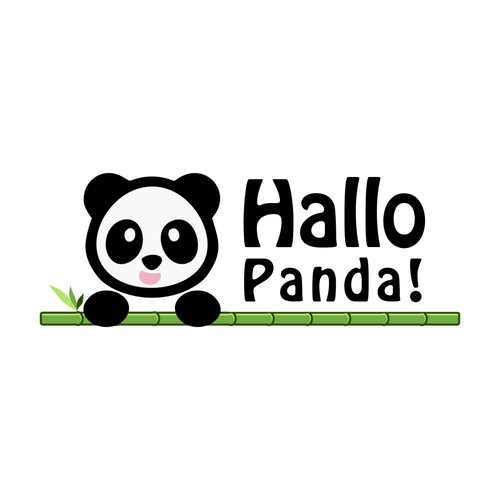 hello panda logo