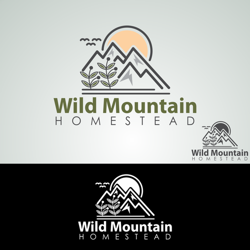 Artistic modern logo needed for a mountain-top flower farm. Réalisé par Brainstorming_day