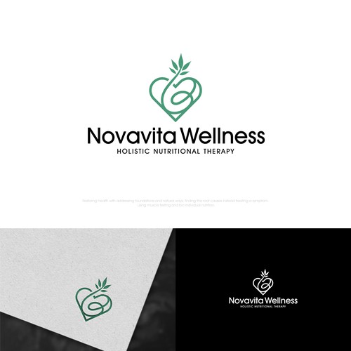 Simple logo for a natural clinic, that reflects hope! Design by Web Hub Solution