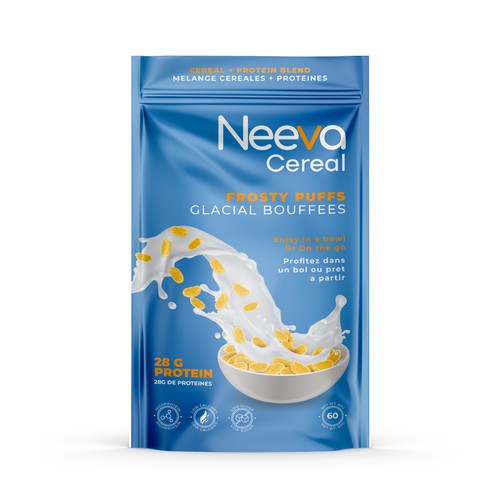 SIMPLE Yet FUN Pouch Design for On-The-Go CEREAL Design von Dimario Moretti