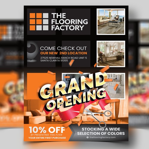 Grand Opening Flyer Design by harles .