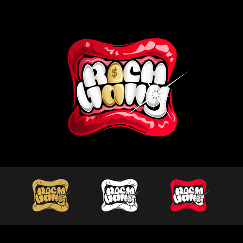 'RICH GANG' logo thats in need of a personality! Looking for the right hustler! Design by EkaroBe