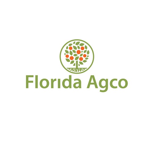 Agriculure services business logo with a focus on Florida Citrus Design by Boaprint