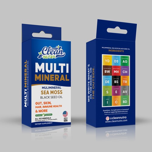 Design A Stunning Supplement Box for Best Selling Supplement Brand Design by Rajith Shantha