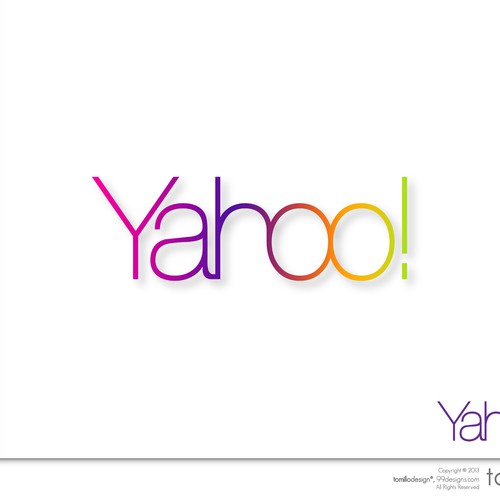 99designs Community Contest: Redesign the logo for Yahoo! デザイン by Tomillo