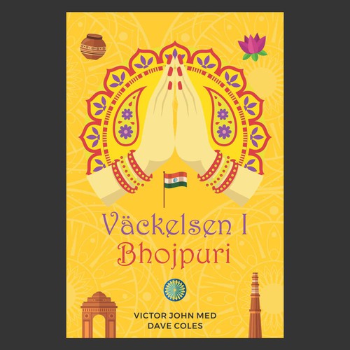 India inspired book cover Design by kmohan