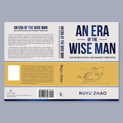 Design a great cover for an economics book Design by Bovan