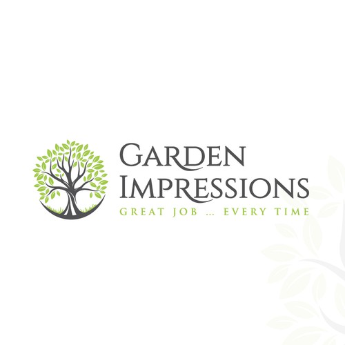 Design a modern logo for a landscaping business. Diseño de Creative P