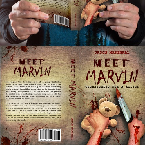 Serial Killer book cover! Design by JCNB