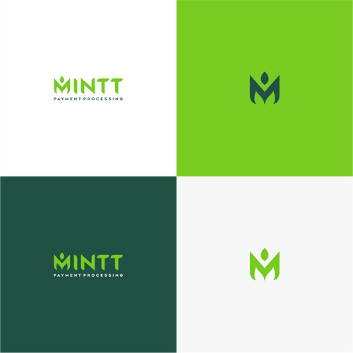"Urban Trendsetter: Create a Stylish & Bold Logo for Mintt Payment Solutions - Diseño de 71Z Dezign