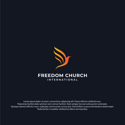 Freedom Church Logo Design Design by Fiore del Dragone