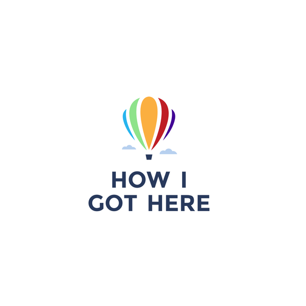 Design realizzato da Qyna. intitolato "HOW I GOT HERE"