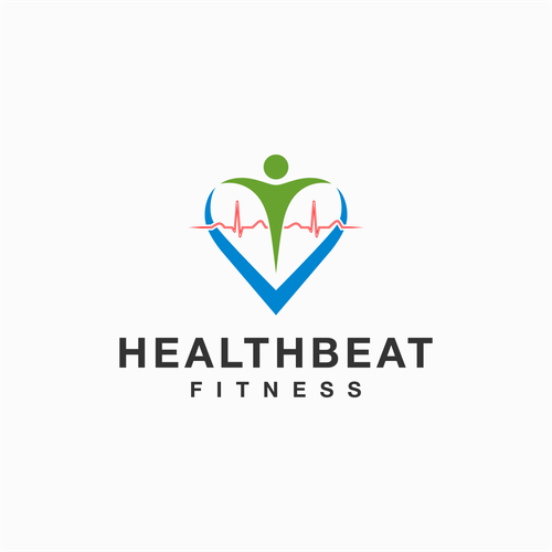 HEALTH AND FITNESS LOGO DESIGN TEMPLATE