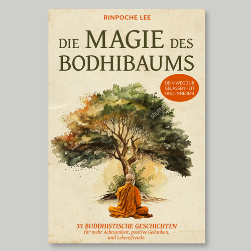 Design an appealing cover about Buddhist stories Design by Radmilica