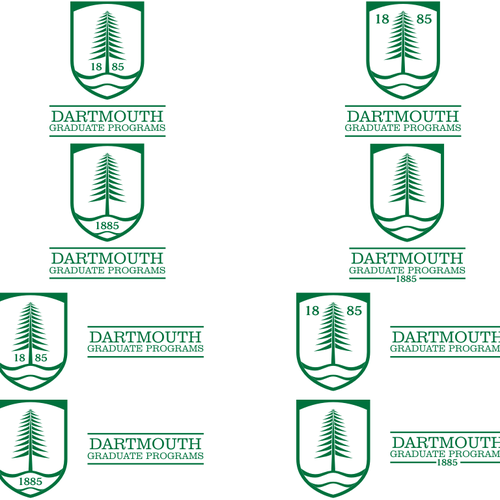 Dartmouth Graduate Studies Logo Design Competition Ontwerp door isoae
