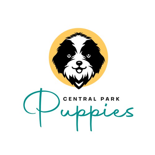 Design a heartfelt, modern logo for a brand that brings families and puppies together. Design by ✦✦ArtRasu✦✦