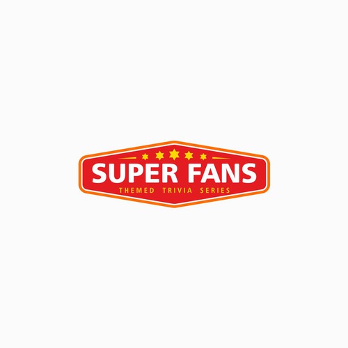 SUPER FANS Theme Trivia Series Logo Design by kautsart