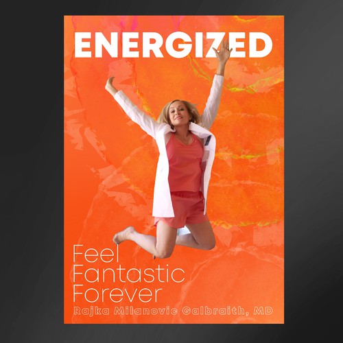 Design a New York Times Bestseller E-book and book cover for my book: Energized Design by namanama