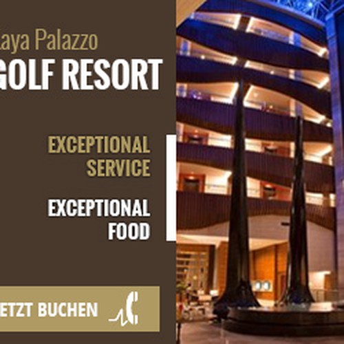 "Banner Ad Templates for hotel&travel sites" winning Banner ad