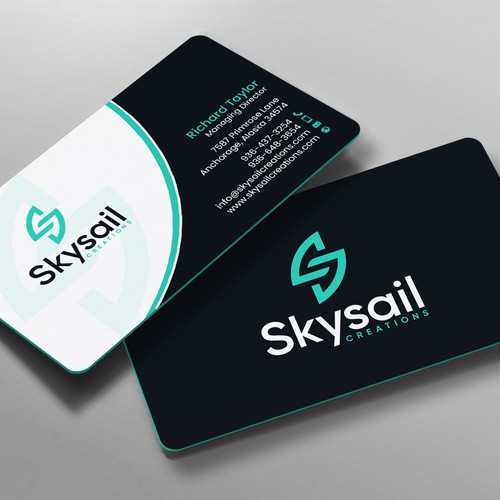 Business card contest entry by chandrayaan.creative