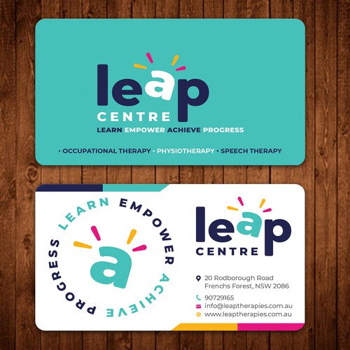 Design Business Card & Letterhead for Therapy Company Design by ™SF_Design™