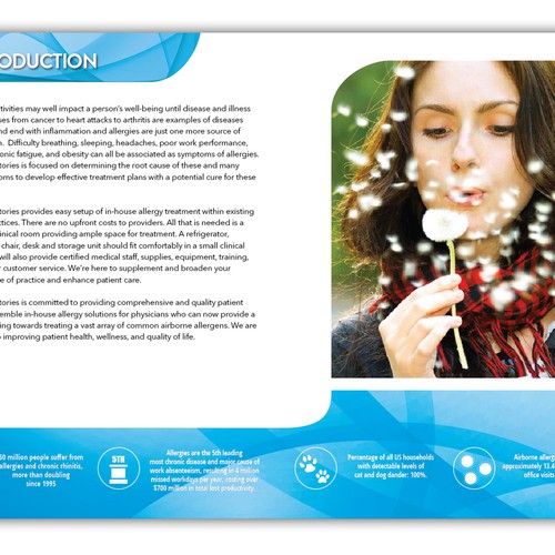 CREATE DESIGN FOR ALLERGY BOOKLET Design by AndrewDigger