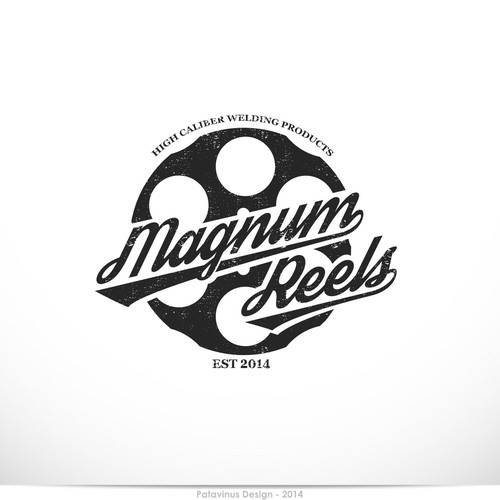 Design Create a vintage Magnum logo and brand identity for a welding accessories company. di Pixoblue Design