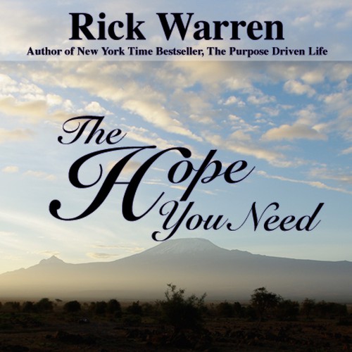 Design Rick Warren's New Book Cover Design by osnofla9
