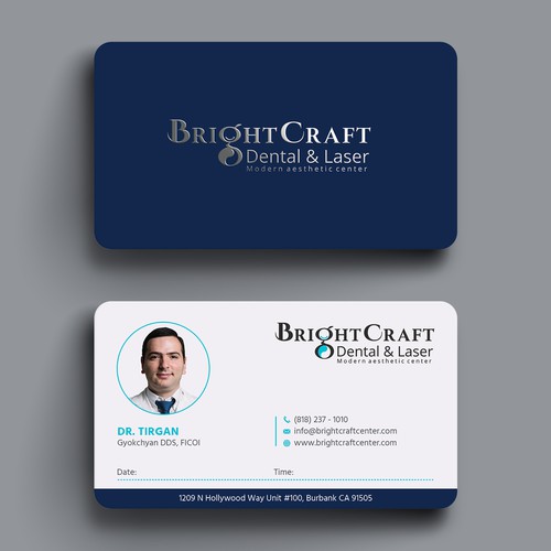 Design Modern Dental and Medical SPA business card por Hasanssin