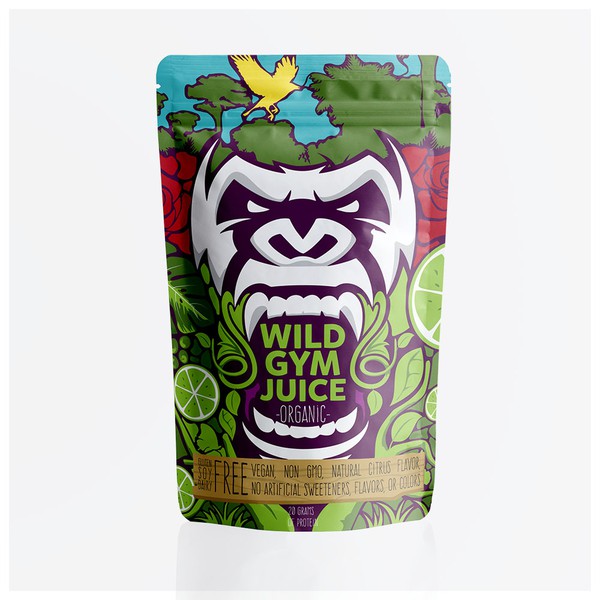 Playful standing pouch