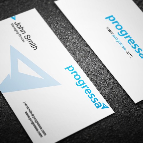 Business cards for Canadian financial institution Réalisé par Impress.