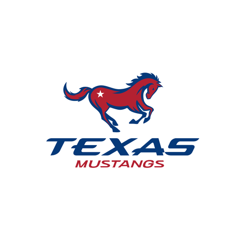 Diseño de Texas Mustangs de rulasic