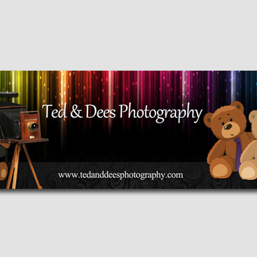 banner ad for Ted & Dees Photography Ontwerp door Adr!an..