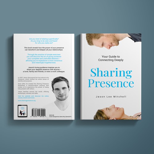 Mindfulness Book Cover on Sharing Presence Design by SantoRoy71