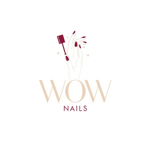 Press-on glam nails Diseño de Betula