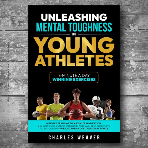 Design a book cover with young athletes going from losers to winners Design by Creative_Crafter