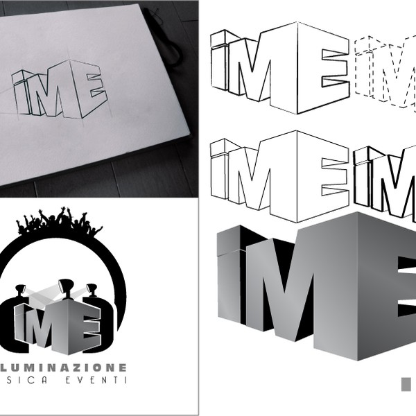 catchy logo for parties and events luxury