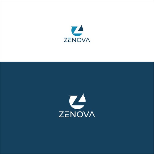 Zenova Logo: Revolutionary suite of health and wellness mobile apps Design by Agunk.desain