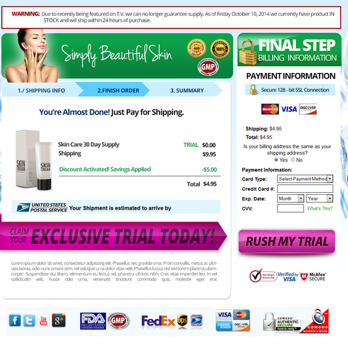 Sales Landing Page Recreation Contest Design von Daylite Designs ©