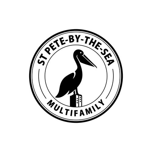 Sophisticated Florida Pelican Logo Design by muuter