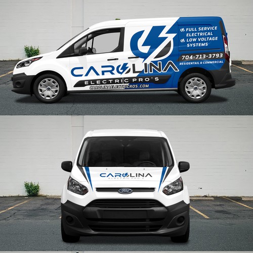 Van Wrap for Electrical Contractor Design by Duha™