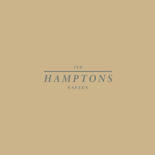 The Hamptons Bakery Logo Design by mahoni