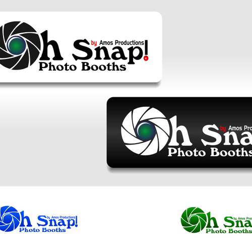 Help Oh Snap! Photo Booths with a new logo Design by bxZone