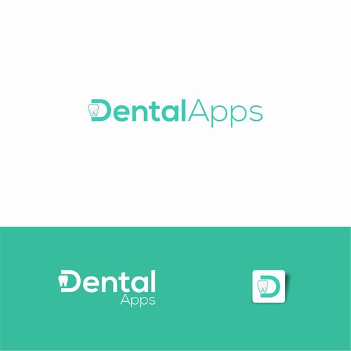 Creative "Dental Apps" Logo Design von Logood.id