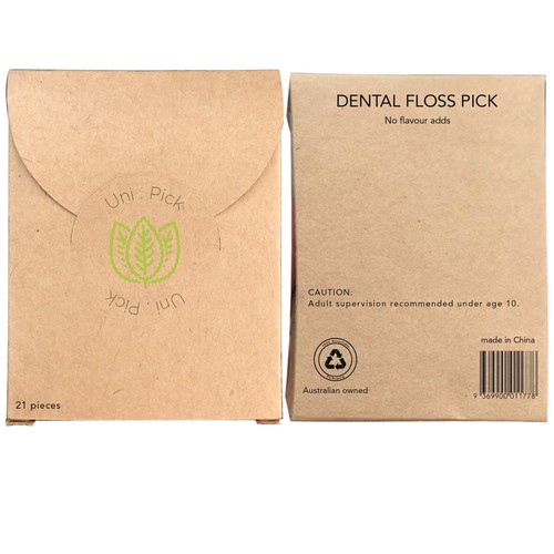 We need a Clean & Minimum design for our first Smart packaging dental floss picks product Design by Tanzina5