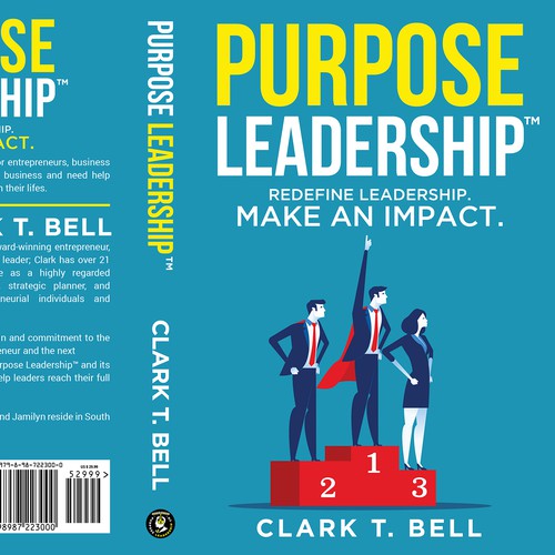 Purpose Leadership Book Cover Design by Bigpoints