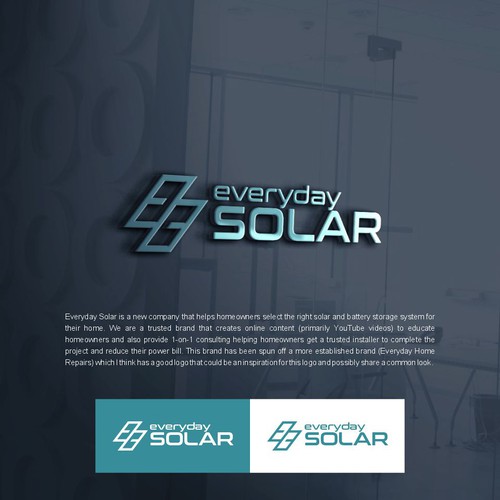 Everyday Solar Logo Design Design by ElVano_Eiji ✔